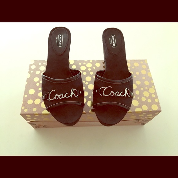 Coach Optic Art Wedge - Picture 1 of 3